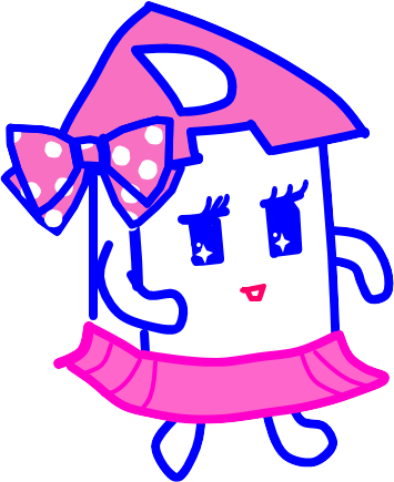 ゆるキャラのエイ子ちゃんです♪