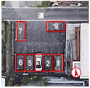 杉澤駐車場　航空画像