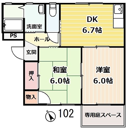 フォーレス丸山 間取り