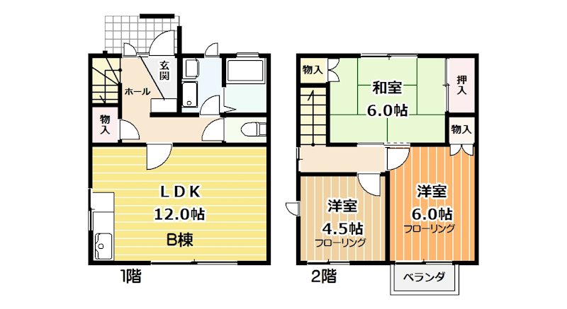 甘粕テラス 間取り
